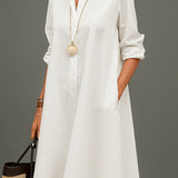Claudia – Midi Shirt Dress