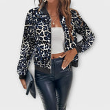 Raquel - Elegantný leopardí plášť