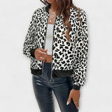 Raquel - Elegantný leopardí plášť