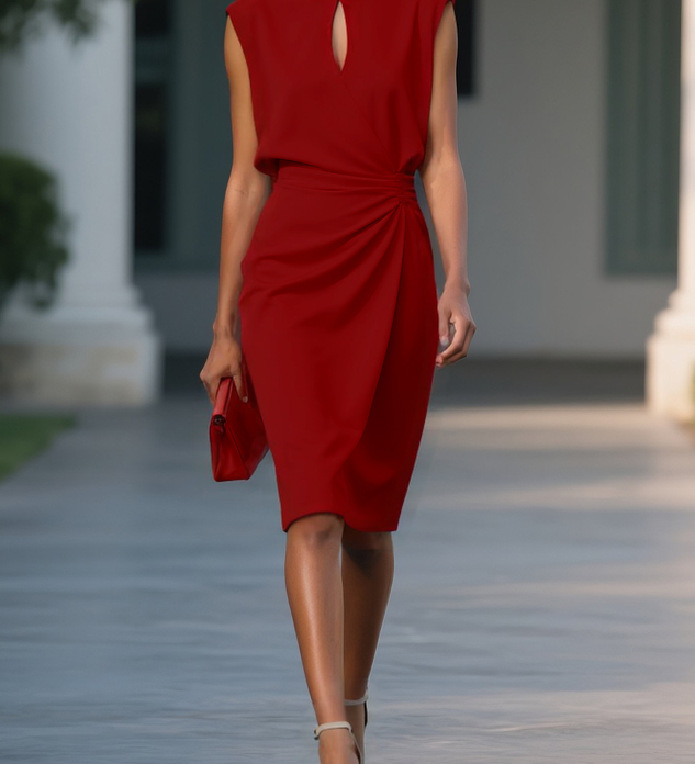 Miroslava – Elegantné Midi Šaty