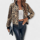 Raquel - Elegantný leopardí plášť