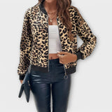 Raquel - Elegantný leopardí plášť