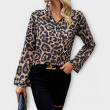 Catarina - Ležérna blúzka s leopardím vzorom