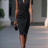 Bianca – Elegantné Midi Šaty