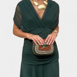 Luana - Elegantné šaty s V-výstrihom