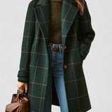 Irish Checkered Pattern Coat