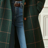 Irish Checkered Pattern Coat
