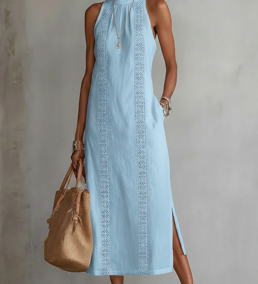 Luminița – Ornamentálne Halter Šaty