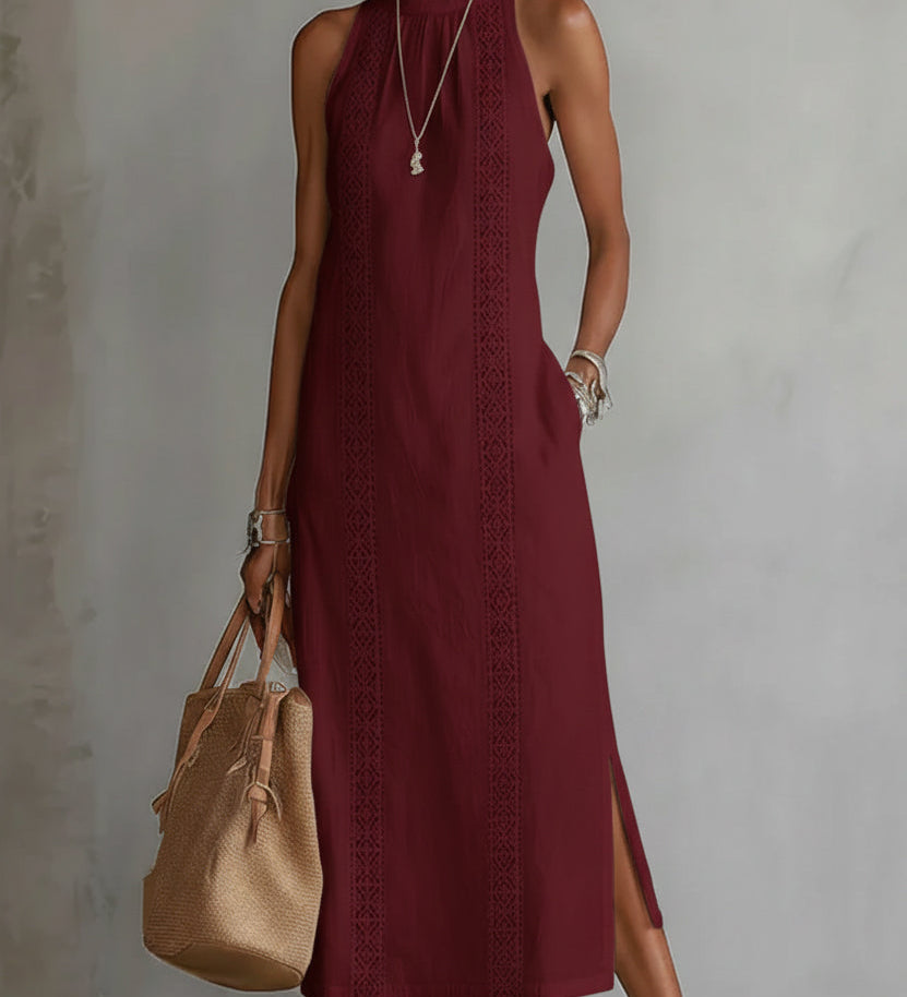 Luminița – Ornamentálne Halter Šaty