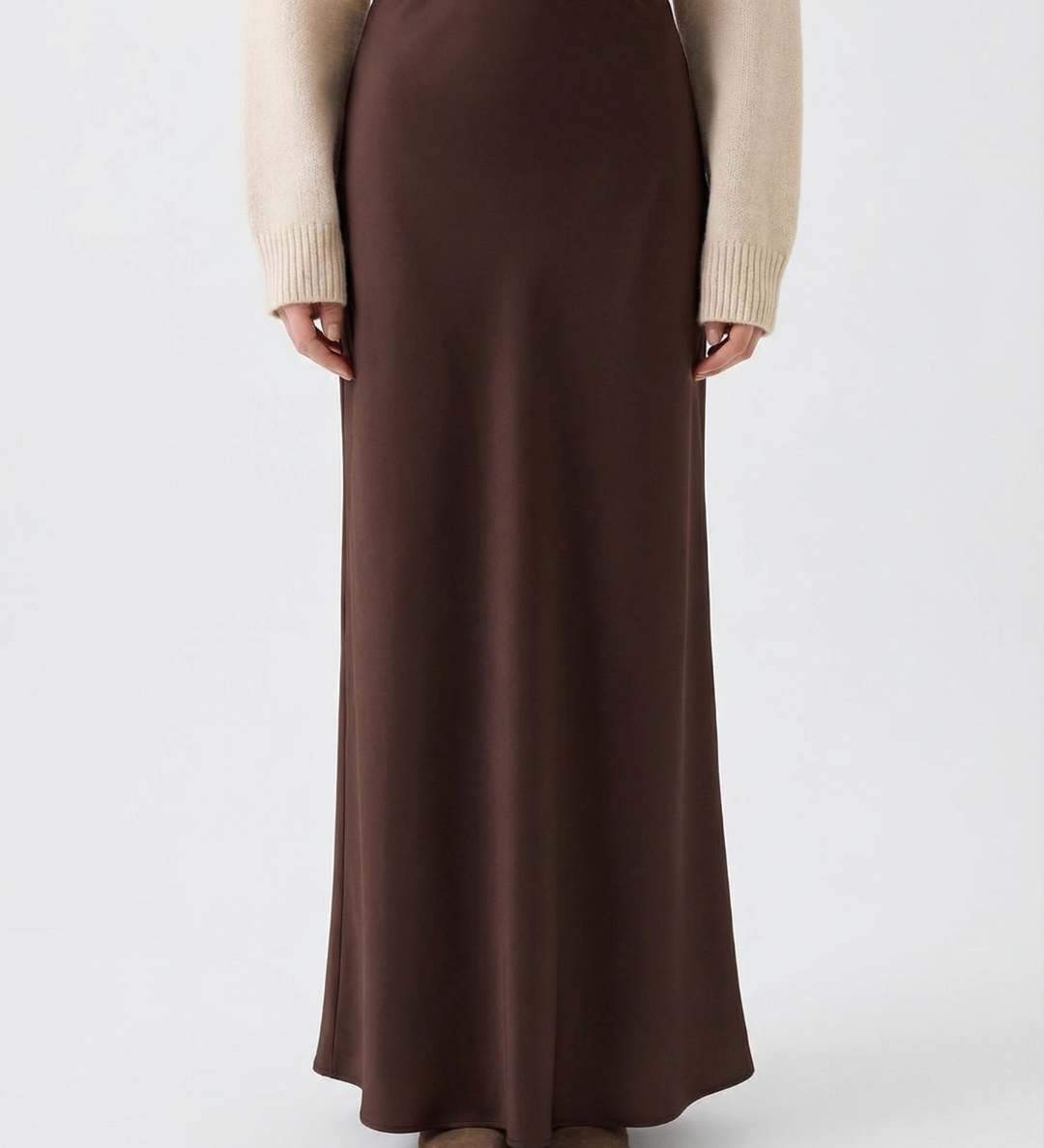 Jednoduchá elegantná maxi sukňa